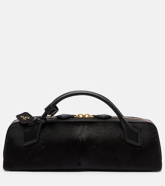 Le Teckel Small calf hair clutch | Alaïa