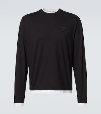 Cotton jersey sweatshirt | Prada