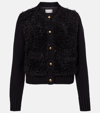 Cardigan matelassé en laine | Moncler