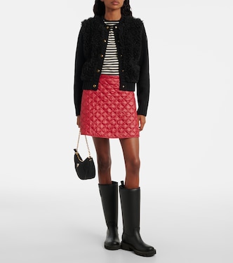 Cardigan matelassé en laine | Moncler