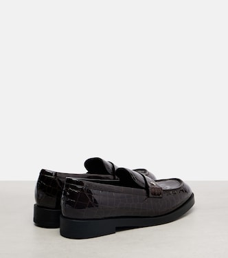 Mocasines Ivy de charol gabado | Jimmy Choo