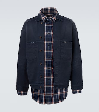 Layered cotton jacket | Balenciaga