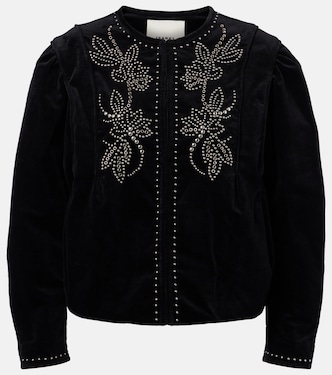 Pietra 임벨리시드 코튼 재킷 | Isabel Marant