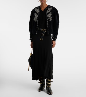 Chaqueta Pietra de algodón adornada | Isabel Marant