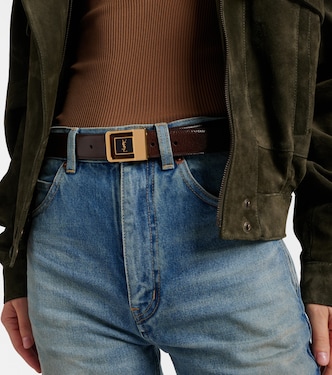 Leather belt | Saint Laurent