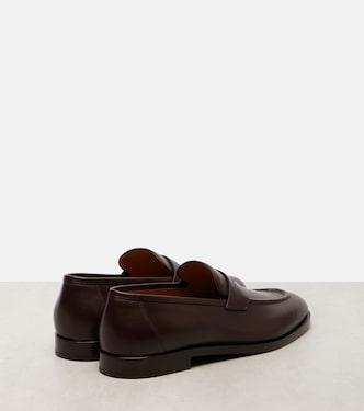 Sergio leather penny loafers | Loro Piana