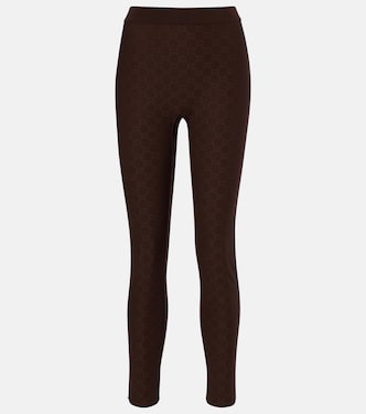 GG jersey jacquard leggings | Gucci