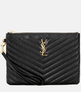 Cassandre matelassé leather pouch | Saint Laurent