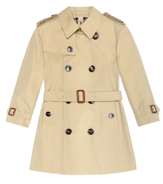 Trench in gabardine di cotone | Burberry Kids