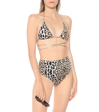 Slip bikini Hutton a stampa | Reina Olga