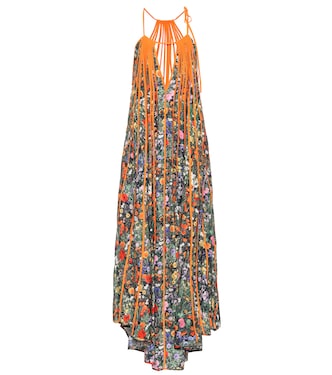 Abito Klara a stampa in seta | Stella McCartney