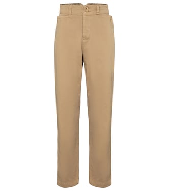 High-rise straight cotton pants | Etro