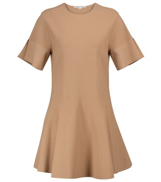 Vestido corto de crepé | Stella McCartney