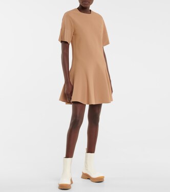 Vestido corto de crepé | Stella McCartney