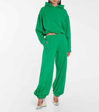 Carter cotton-blend fleece sweatpants | The Attico