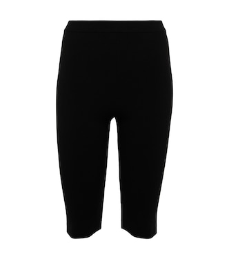 High-rise jersey biker shorts | Magda Butrym