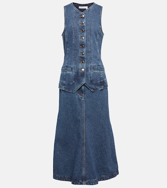 Robe midi en jean | Chloé
