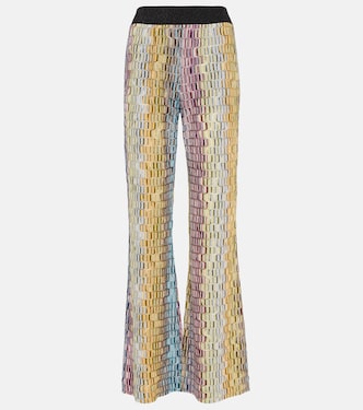 Pantaloni bootcut in lamé | Missoni