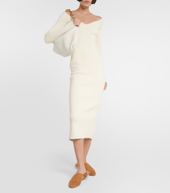 Otto shearling-trimmed suede mules | Khaite