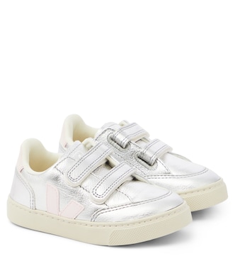 V-12 metallic leather sneakers | Veja Kids