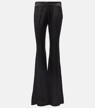 【Ann Demeulemeester】 Dorotheeワイドレッグコットンキャンバ Ann Demeulemeester】 Dorotheeワイドレッグコットンキャンバ