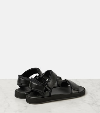 Sandalen Hook-And-Loop aus Leder | The Row