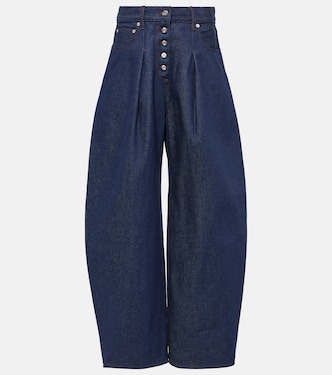 De-Nîmes Ovalo high-rise wide-leg jeans | Jacquemus