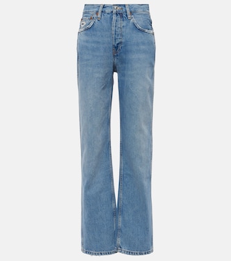 High-rise straight jeans | Re/Done