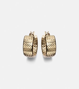 Boucles d'oreilles Le Groove en or 14 ct | Stone and Strand