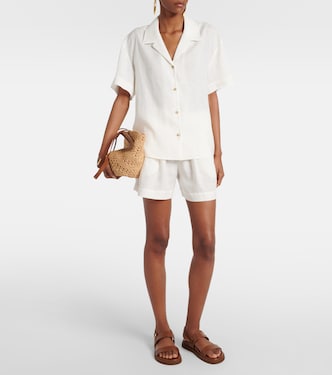 Shorts Zurich aus Leinen | Asceno