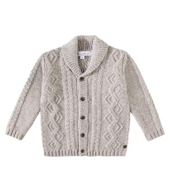 Cardigan Aran en laine | Tartine et Chocolat