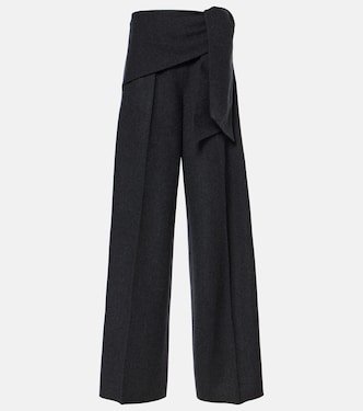 Pantalones anchos Arsenio de lana | Max Mara