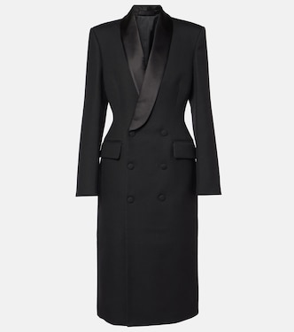 Abito midi in lana | Wardrobe.NYC