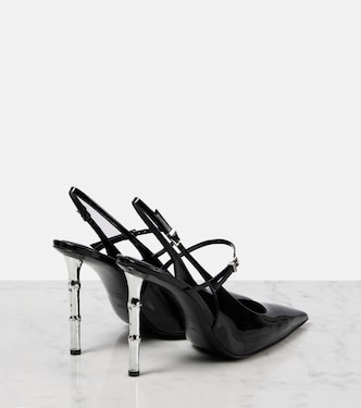 Escarpins slingback en cuir verni | Gucci