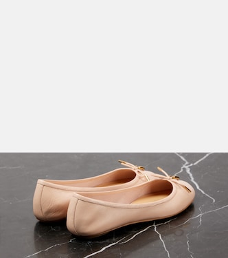 Iris leather ballet flats | Chloé