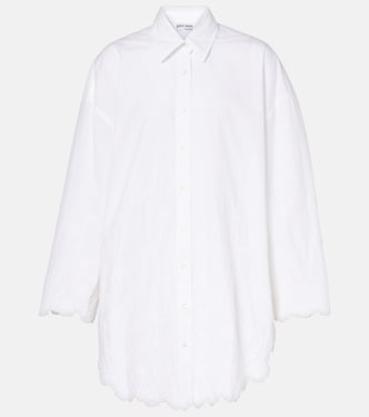 Floral cotton poplin shirt  | Juliet Dunn
