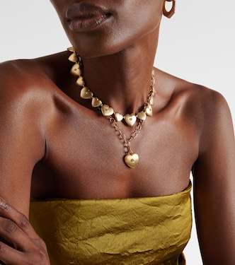Collana Heart in oro 18kt e 14kt con diamanti | Marie Lichtenberg
