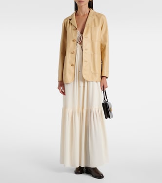 Adrianna leather jacket | Ralph Lauren Collection