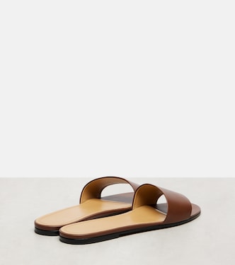 Mules Signum en cuir | The Row