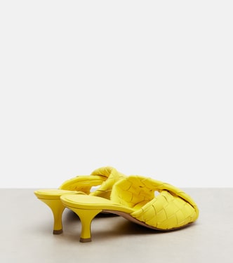 Pantoletten Blink 50 aus Leder | Bottega Veneta
