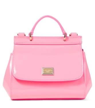 Tasche Sicily Mini aus Lackleder | Dolce&Gabbana Kids
