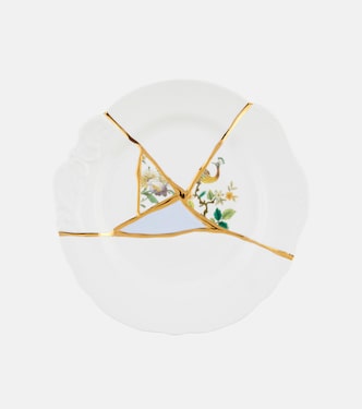 Kintsugi dessert plate by Marcantonio Raimondi Malerba | Seletti