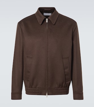 Cashmere and wool blouson  | Lardini