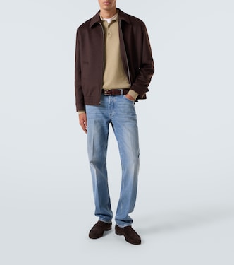 Cashmere and wool blouson  | Lardini