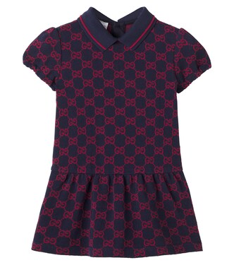 Baby GG cotton dress | Gucci Kids
