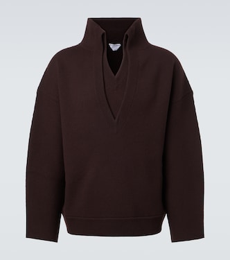 Ribbed-knit wool sweater | Bottega Veneta