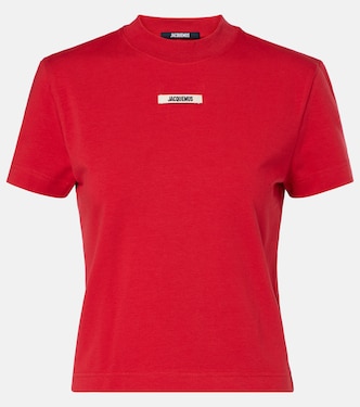 Logo cotton-blend jersey top | Jacquemus