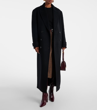 Double-breasted wool coat | Saint Laurent