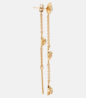 Orecchini pendenti Medusa con cristalli | Versace