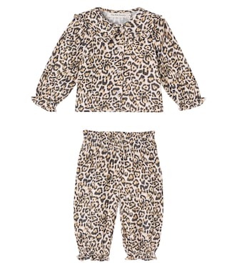Baby Nelia cotton blouse and pants set | The New Society